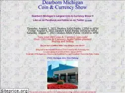 Sites similar to dearborncoinshow.com