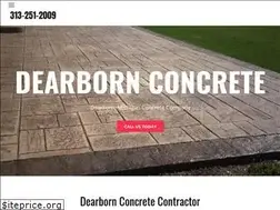 Sites similar to dearbornconcrete.com