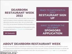 Sites similar to dearbornrestaurantweek.com