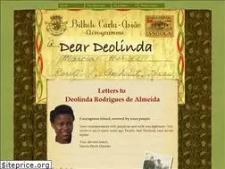Sites similar to deardeolinda.com