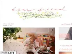 Sites similar to dearfriendblog.com