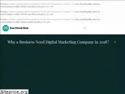 Sites similar to dearfriendsbook.com
