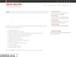 Sites similar to dearhelper.com