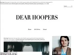 Sites similar to dearhoopers.com