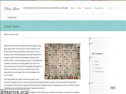 Sites similar to dearjane.com