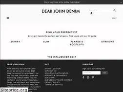 Sites similar to dearjohndenim.com