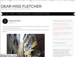 Sites similar to dearmissfletcher.wordpress.com