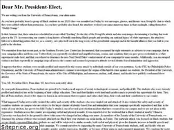 Sites similar to dearmrpresidentelect.com