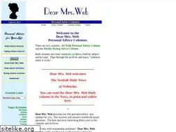 Sites similar to dearmrsweb.com