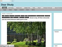 Sites similar to dearstudy.blogspot.com