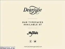 Sites similar to deartype.com