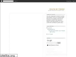 Sites similar to death-by-tshirt.blogspot.com