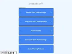 Sites similar to deathattic.com