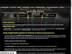 Sites similar to deathknightbuilds.com