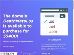 Sites similar to deathmetal.us