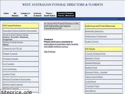 Sites similar to deathnoticeswa.com