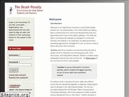 Sites similar to deathpenaltycurriculum.org