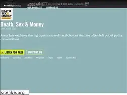 Sites similar to deathsexmoney.org