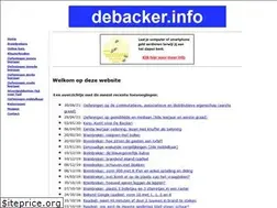 Sites similar to debacker.info