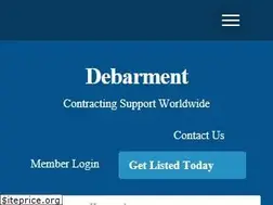 Sites similar to debarment.com