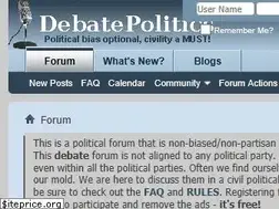 Sites similar to debatepolitics.com