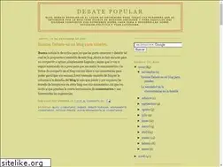 Sites similar to debatepopular.blogspot.com