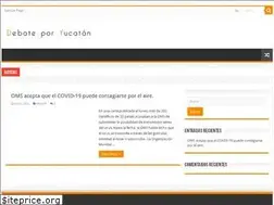Sites similar to debateporyucatan.com