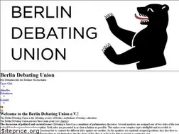 Sites similar to debating.de