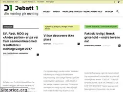 Sites similar to debatt1.no