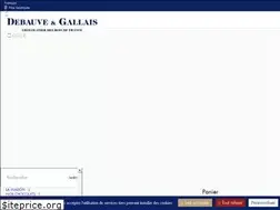 Sites similar to debauve-et-gallais.fr