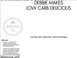 Sites similar to debbiemakeslowcarbdelicious.com