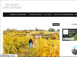 Sites similar to debeauxlentsdemains.com