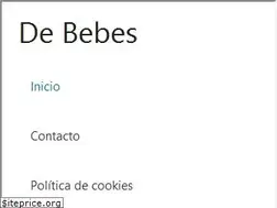 Sites similar to debebes.net