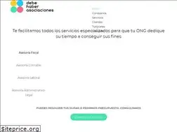 Sites similar to debehaberasociaciones.com