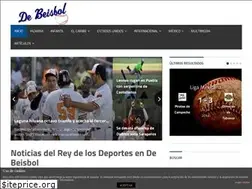 Sites similar to debeisbol.com