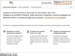 Sites similar to debelareabogados.es