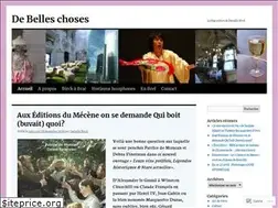 Sites similar to debelleschoses.com