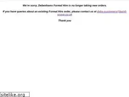 Sites similar to debenhams-formalhire.com