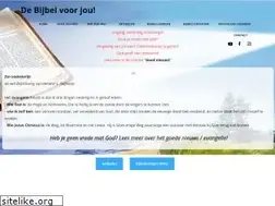 Sites similar to debijbelvoorjou.nl