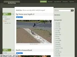 Sites similar to debil.hu
