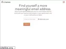 Sites similar to debinski.com