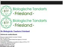 Sites similar to debiologischetandarts.nl