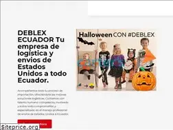Sites similar to deblex.com.ec