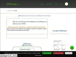 Sites similar to deblocage.ca