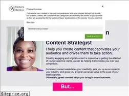 Sites similar to deborahbeckwin.com
