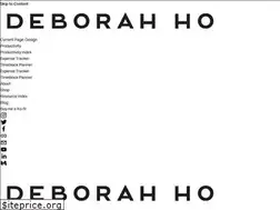 Sites similar to deborahho.com