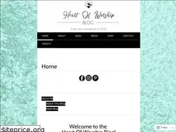 Sites similar to deborahjheartofworship.com