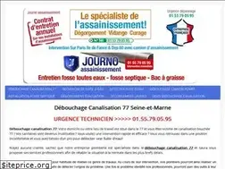 Sites similar to debouchagecanalisation77.fr