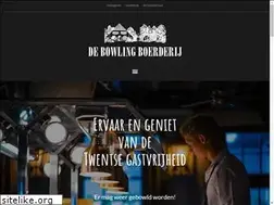 Sites similar to debowlingboerderij.nl