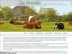 Sites similar to debreedijkhoeve.nl